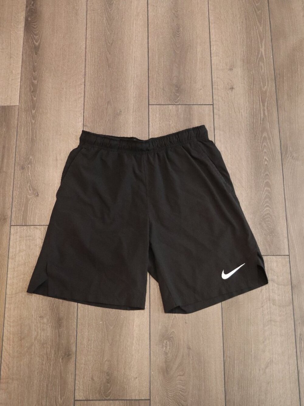 Mens Black Nike Shorts 8in Sz M